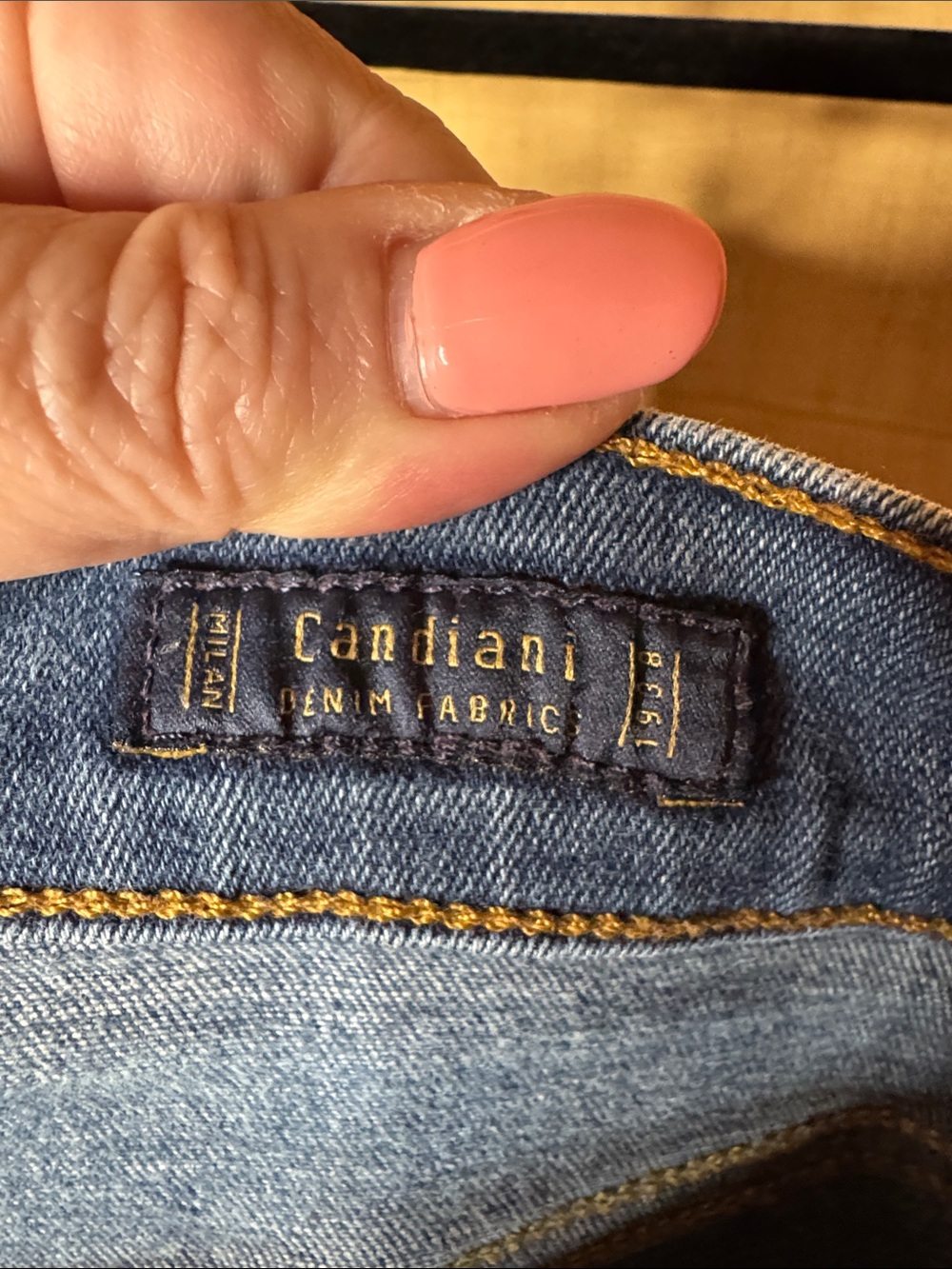 Lucky Brand Brooke Skinny Santa Rosa Faded Blue Jeans Size 10/30 Candiani Denim - Picture 9 of 13